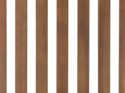 Set da pranzo da giardino 6 posti AMANTEA Legno d'acacia Marrone scuro