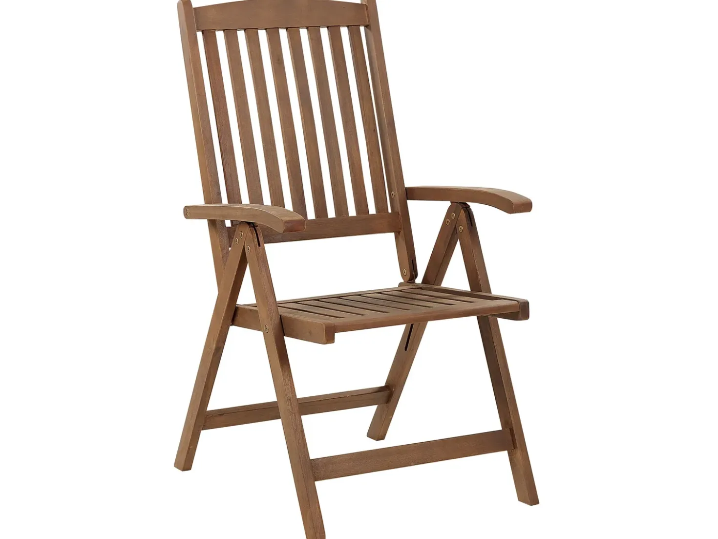 Set da pranzo da giardino 6 posti AMANTEA Legno d'acacia Marrone scuro