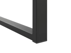 Set da pranzo da giardino 8 posti VALCANETTO/TAVIANO con cuscini Metallo Nero