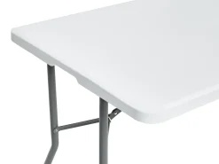 Set da pranzo da giardino 4 posti CUGNOLI Pieghevole Bianco