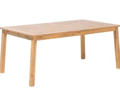 Set da pranzo da giardino 8 posti CESANA Legno d'acacia Marrone chiaro