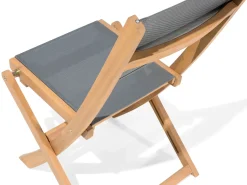 Set da pranzo da giardino 8 posti CESANA Legno d'acacia Marrone chiaro