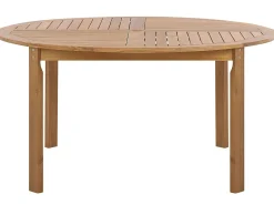 Set da pranzo da giardino 6 posti TOLVE con Ombrellone (12 opzioni) Legno d'acacia Marrone