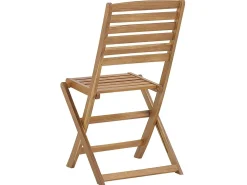 Set da pranzo da giardino 6 posti TOLVE con Ombrellone (12 opzioni) Legno d'acacia Marrone