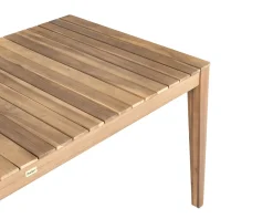 Set da pranzo da giardino 8 posti CHIOGGIA Legno di acacia certificato Marrone chiaro