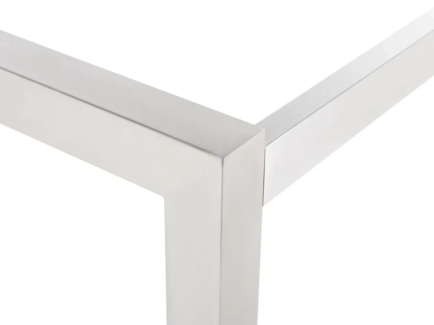 Set da pranzo da giardino 8 posti GROSSETO Piastra tripla Granito Lucido Grigio/Beige