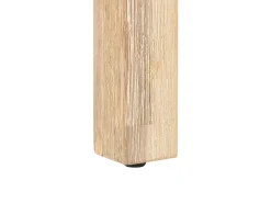 Set da pranzo da giardino con sgabelli 6 posti OSTUNI Cemento Grigio