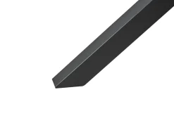 Set da pranzo da giardino 4 posti MALETTO/TAVIANO con cuscini Metallo Grigio/Nero