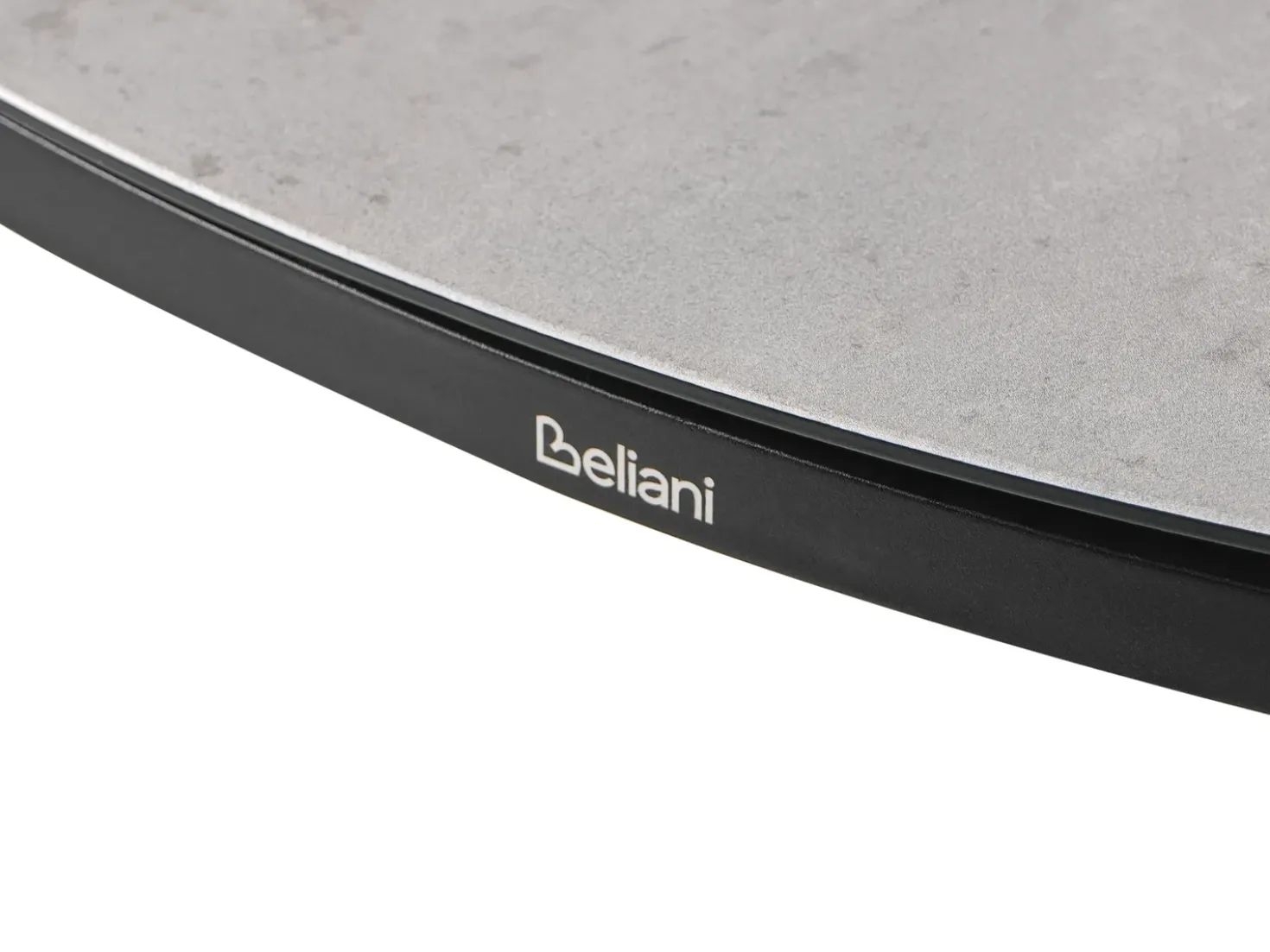 Set da pranzo da giardino 4 posti MALETTO/TAVIANO con cuscini Metallo Grigio/Nero
