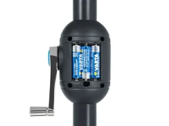 Set da pranzo da giardino 4 posti SAPRI con Ombrellone (16 opzioni) Metallo Marrone scuro