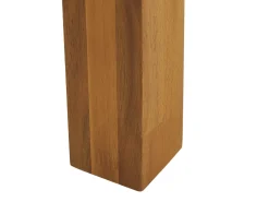Set da pranzo da giardino con panche 6 posti LIVORNO Legno d'acacia Marrone