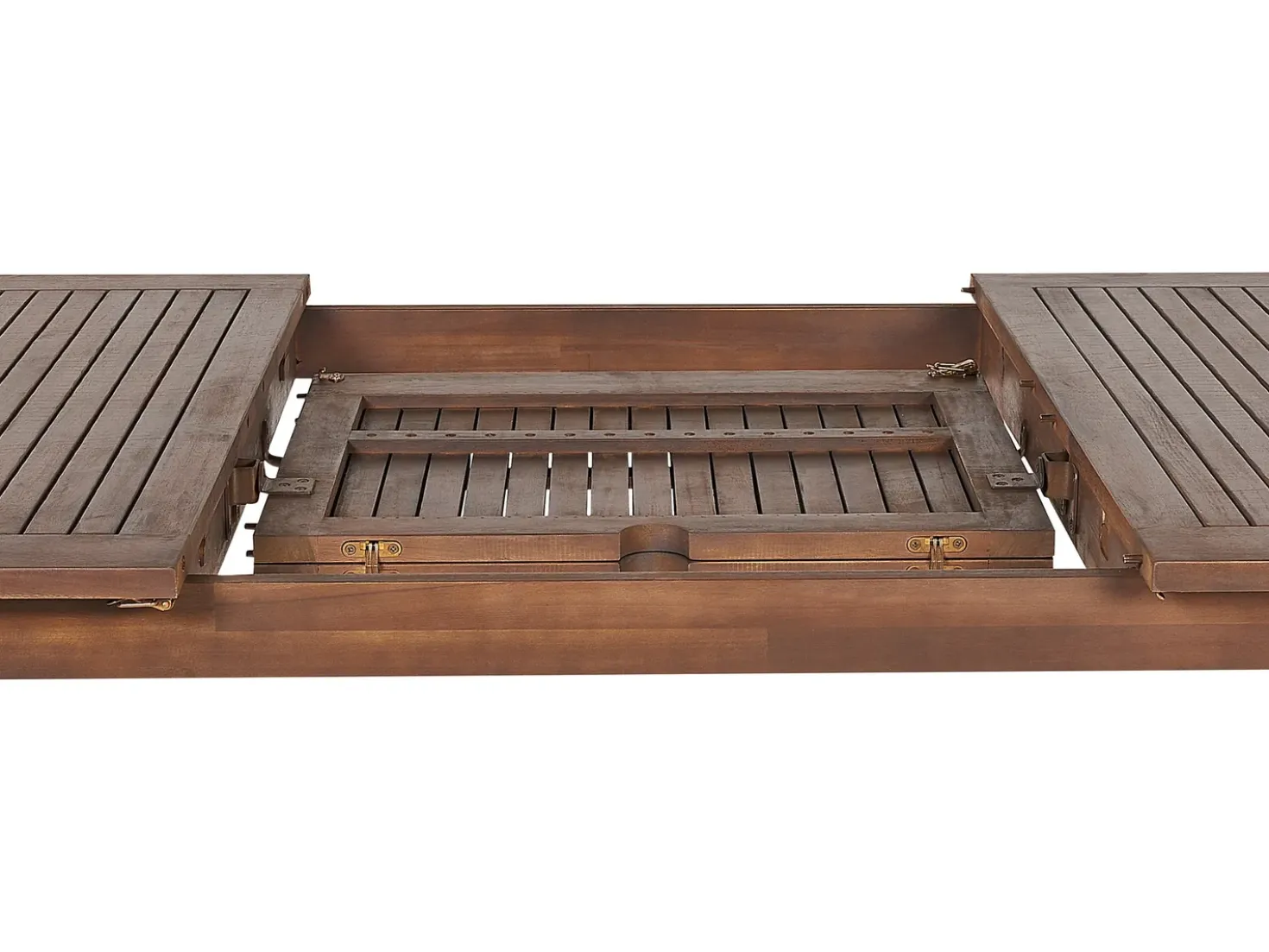 Set da pranzo da giardino 8 posti CESANA Legno d'acacia Marrone scuro