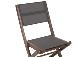 Set da pranzo da giardino 8 posti CESANA Legno d'acacia Marrone scuro