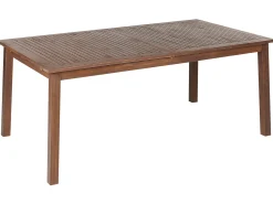 Set da pranzo da giardino 8 posti CESANA Legno d'acacia Marrone scuro