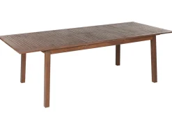 Set da pranzo da giardino 8 posti CESANA Legno d'acacia Marrone scuro