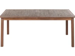 Set da pranzo da giardino 8 posti CESANA Legno d'acacia Marrone scuro