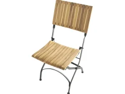 Set da pranzo da giardino 6 posti LASCARI Pieghevole Legno d'acacia Marrone chiaro