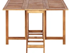 Set da pranzo da giardino 4 posti FRASSINE Legno d'acacia Marrone