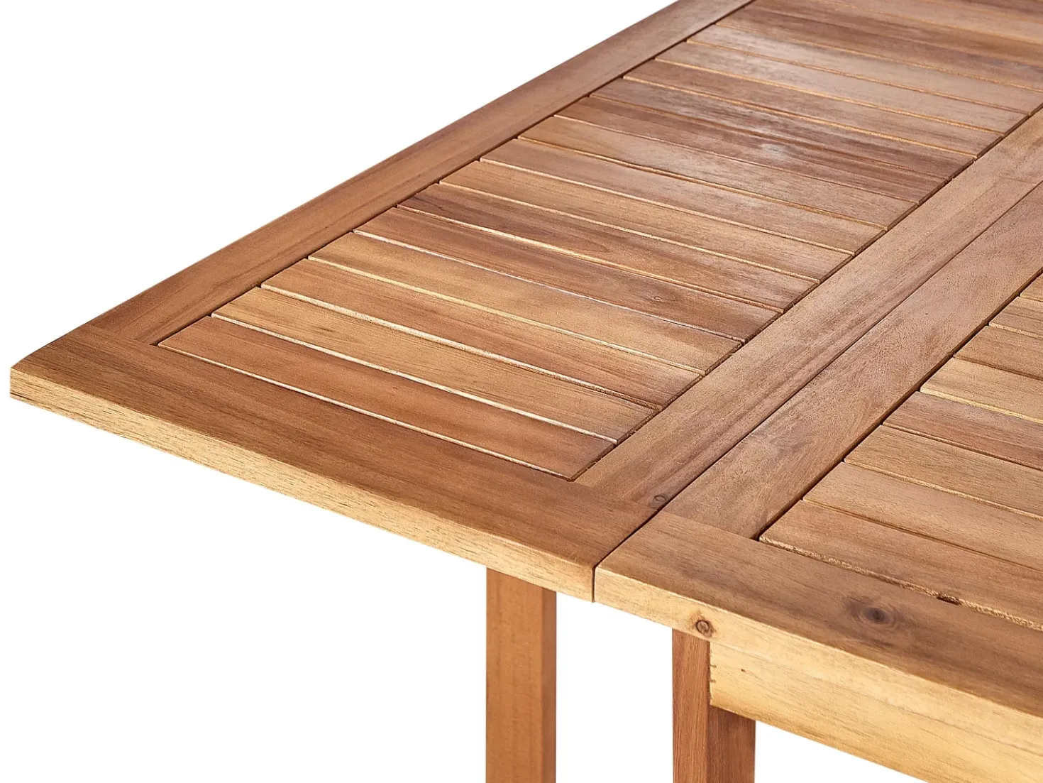 Set da pranzo da giardino 4 posti FRASSINE Legno d'acacia Marrone