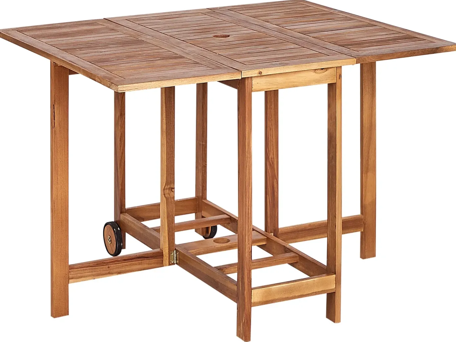 Set da pranzo da giardino 4 posti FRASSINE Legno d'acacia Marrone
