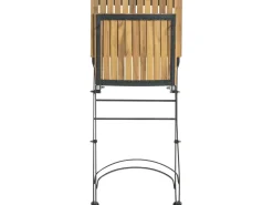 Set da pranzo da giardino 4 posti LASCARI Pieghevole Legno d'acacia Marrone chiaro