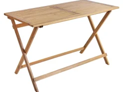 Set da pranzo da giardino 4 posti PROSSEDI Legno d'acacia Beige