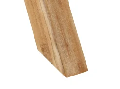 Set da pranzo da giardino con sgabelli 6 posti OLBIA Cemento Bianco
