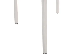 Set da pranzo da giardino 6 posti GROSSETO Piastra tripla Basalto fiammato Nero
