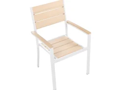 Set da pranzo da giardino 7 posti COMO/PRATO Beige