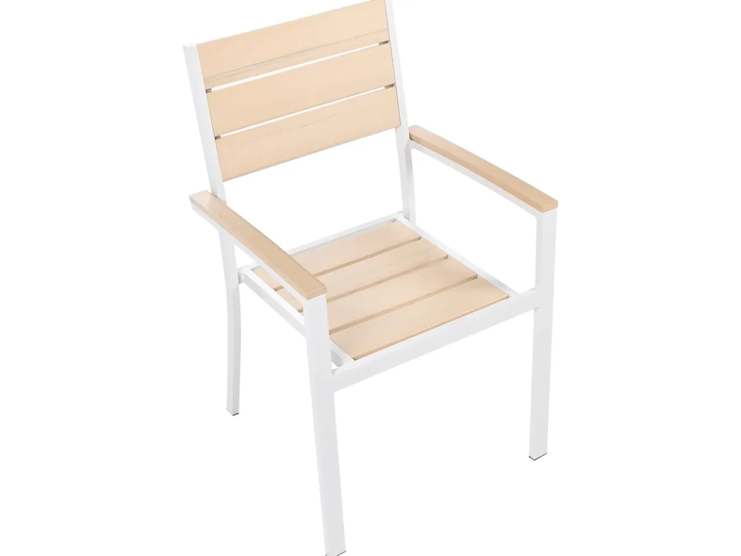 Set da pranzo da giardino 7 posti COMO/PRATO Beige
