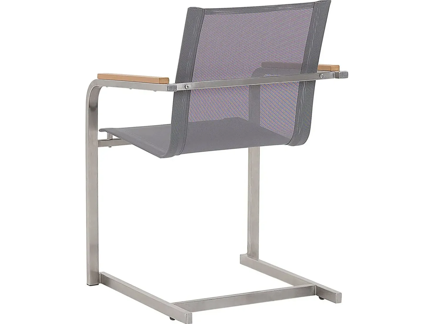 Set da pranzo da giardino 6 posti VALCANETTO/COSOLETO Metallo Grigio
