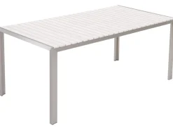 Set da pranzo da giardino 6 posti NARDO Bianco