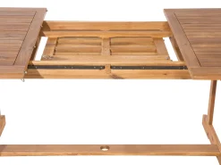 Set da pranzo da giardino 8 posti MAUI Legno d'acacia Marrone chiaro