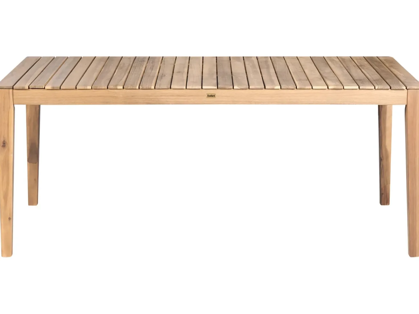 Set da pranzo da giardino 6 posti CHIOGGIA Legno di acacia certificato Marrone chiaro