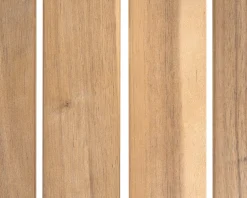 Set da pranzo da giardino 6 posti CHIOGGIA Legno di acacia certificato Marrone chiaro