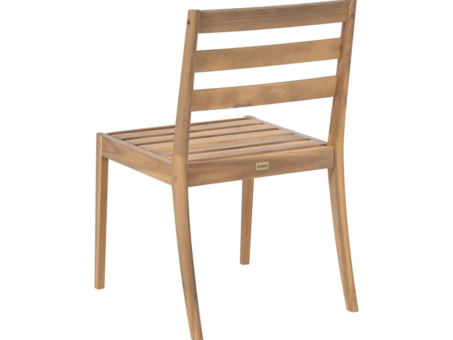 Set da pranzo da giardino 6 posti CHIOGGIA Legno di acacia certificato Marrone chiaro