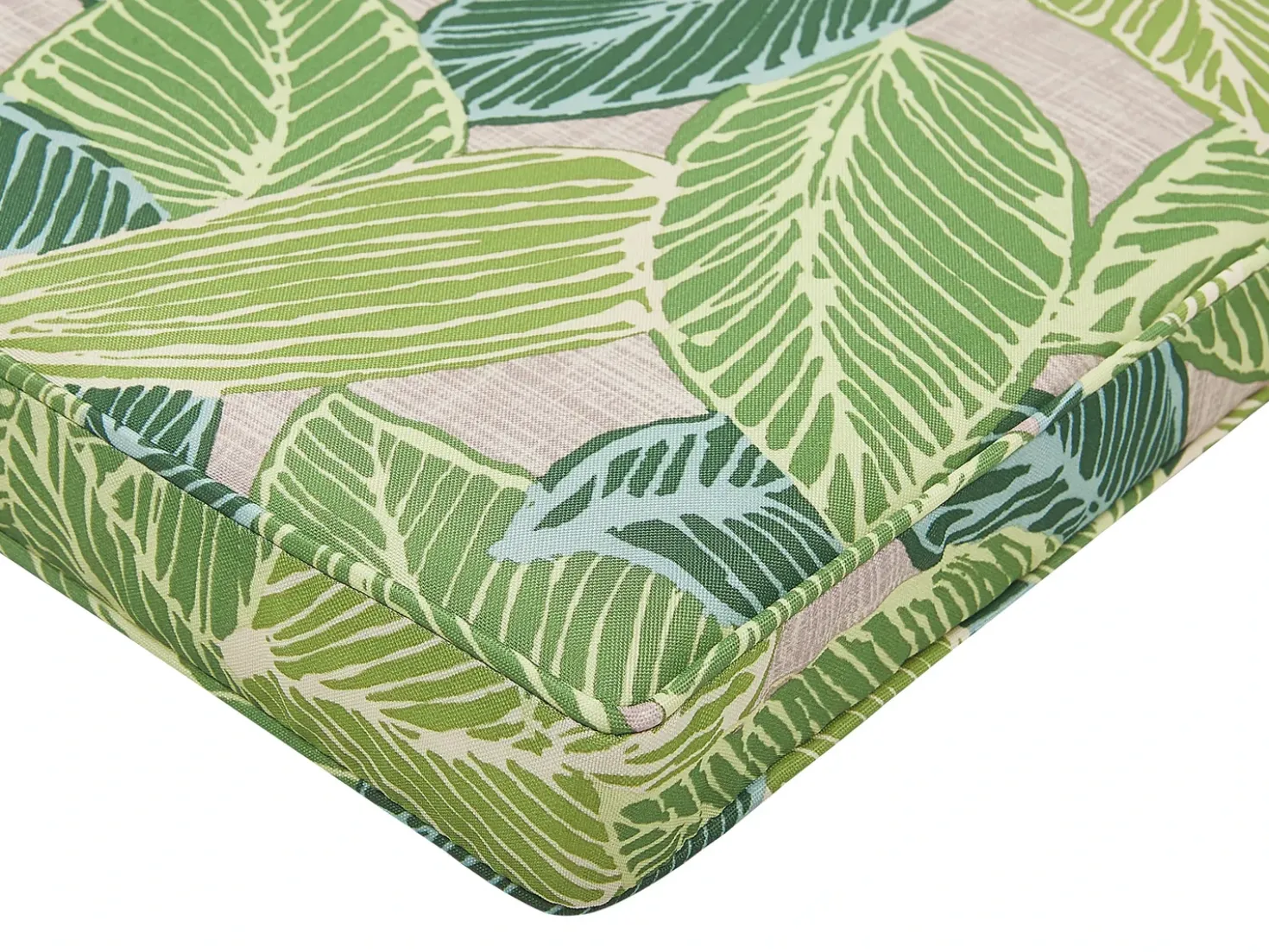 Set da pranzo da giardino 8 posti SASSARI II con cuscini Legno di acacia certificato Verde