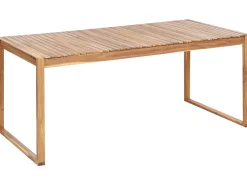 Set da pranzo da giardino 8 posti SASSARI II con cuscini Legno di acacia certificato Verde