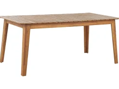 Set da pranzo da giardino 6 posti FORNELLI Legno d'acacia Marrone
