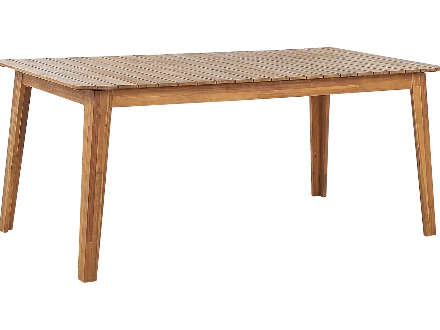 Set da pranzo da giardino 6 posti FORNELLI Legno d'acacia Marrone
