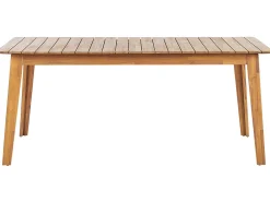 Set da pranzo da giardino 6 posti FORNELLI Legno d'acacia Marrone