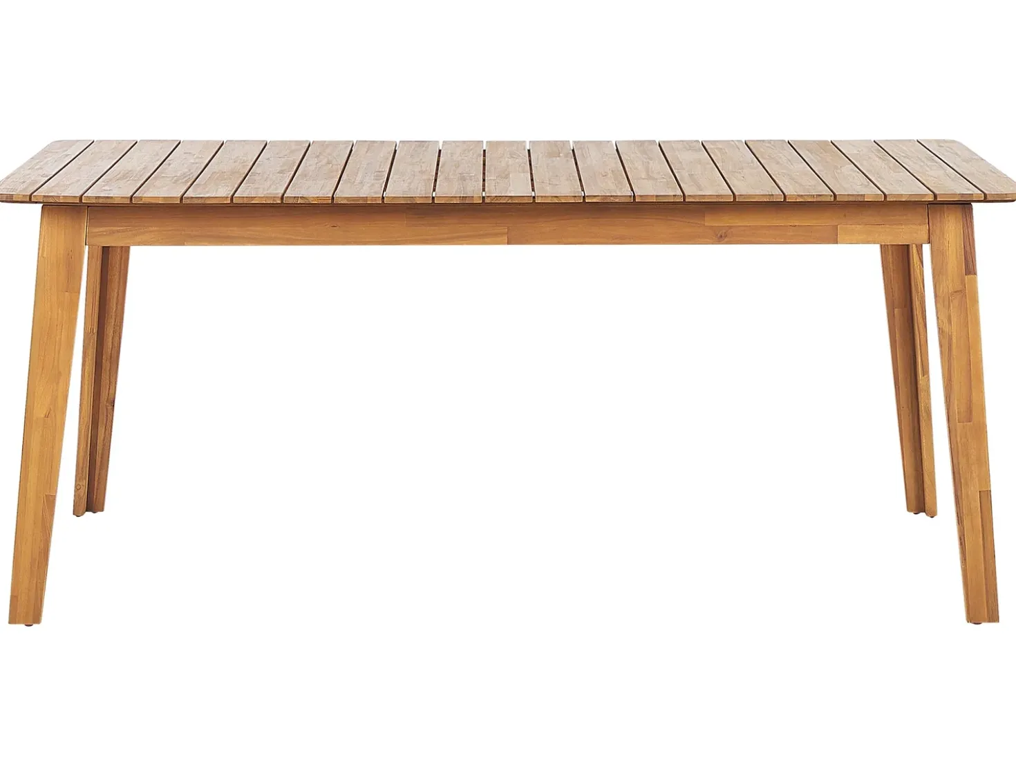 Set da pranzo da giardino 6 posti FORNELLI Legno d'acacia Marrone