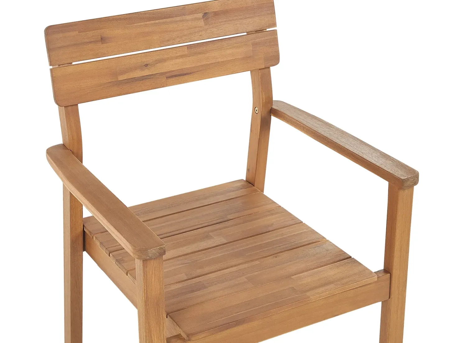 Set da pranzo da giardino 6 posti FORNELLI Legno d'acacia Marrone