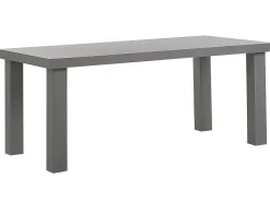 Set da pranzo da giardino con panche e sgabelli 6 posti TARANTO Cemento Grigio
