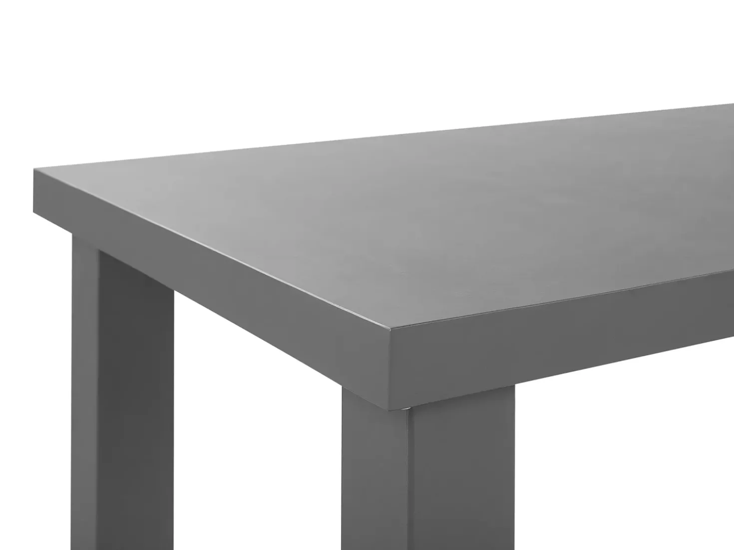 Set da pranzo da giardino con panche e sgabelli 6 posti TARANTO Cemento Grigio