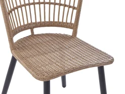 Set da pranzo da giardino 6 posti ALIANO II con cuscini Rattan sintetico (PE) Beige