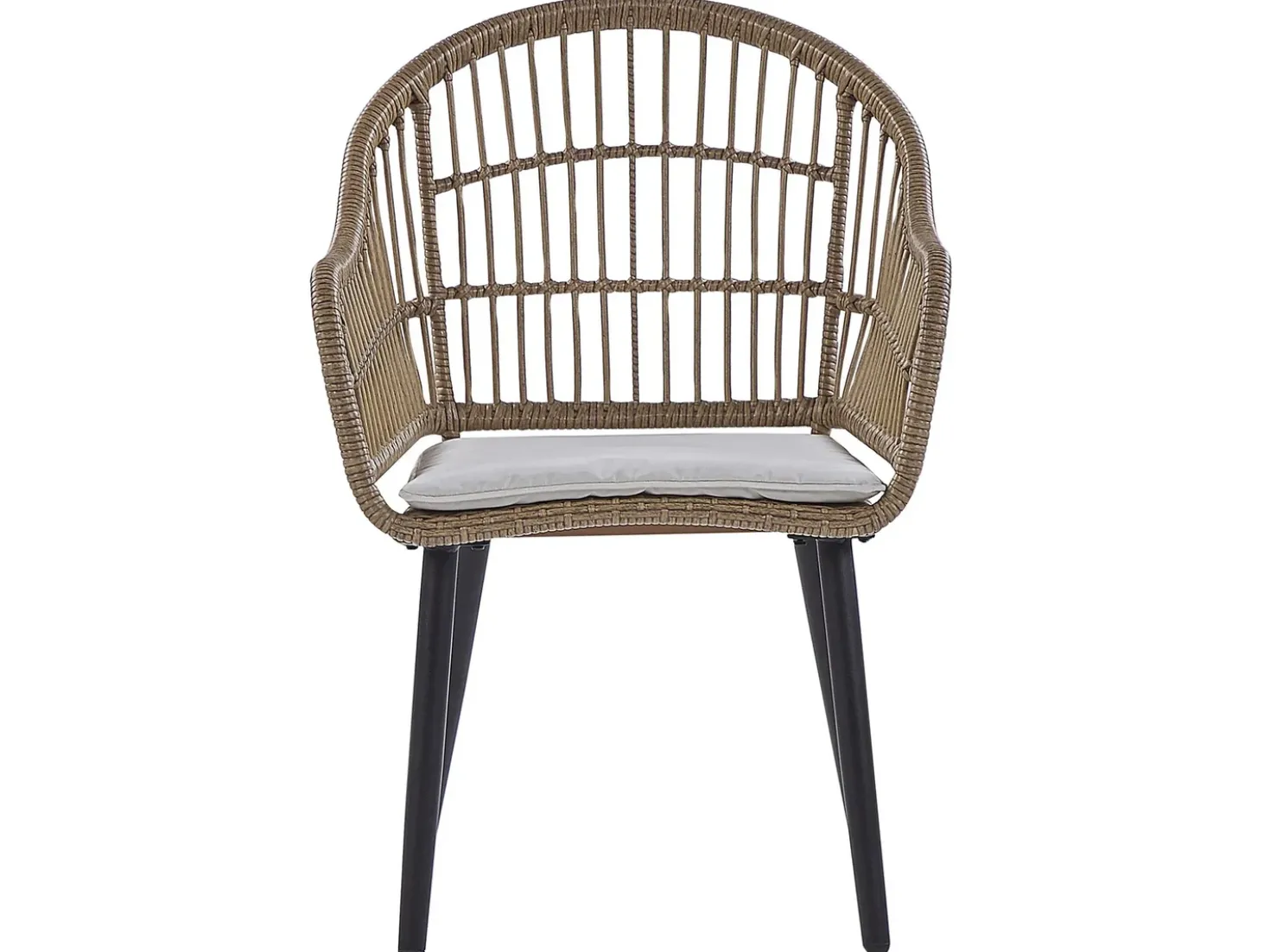 Set da pranzo da giardino 6 posti ALIANO II con cuscini Rattan sintetico (PE) Beige