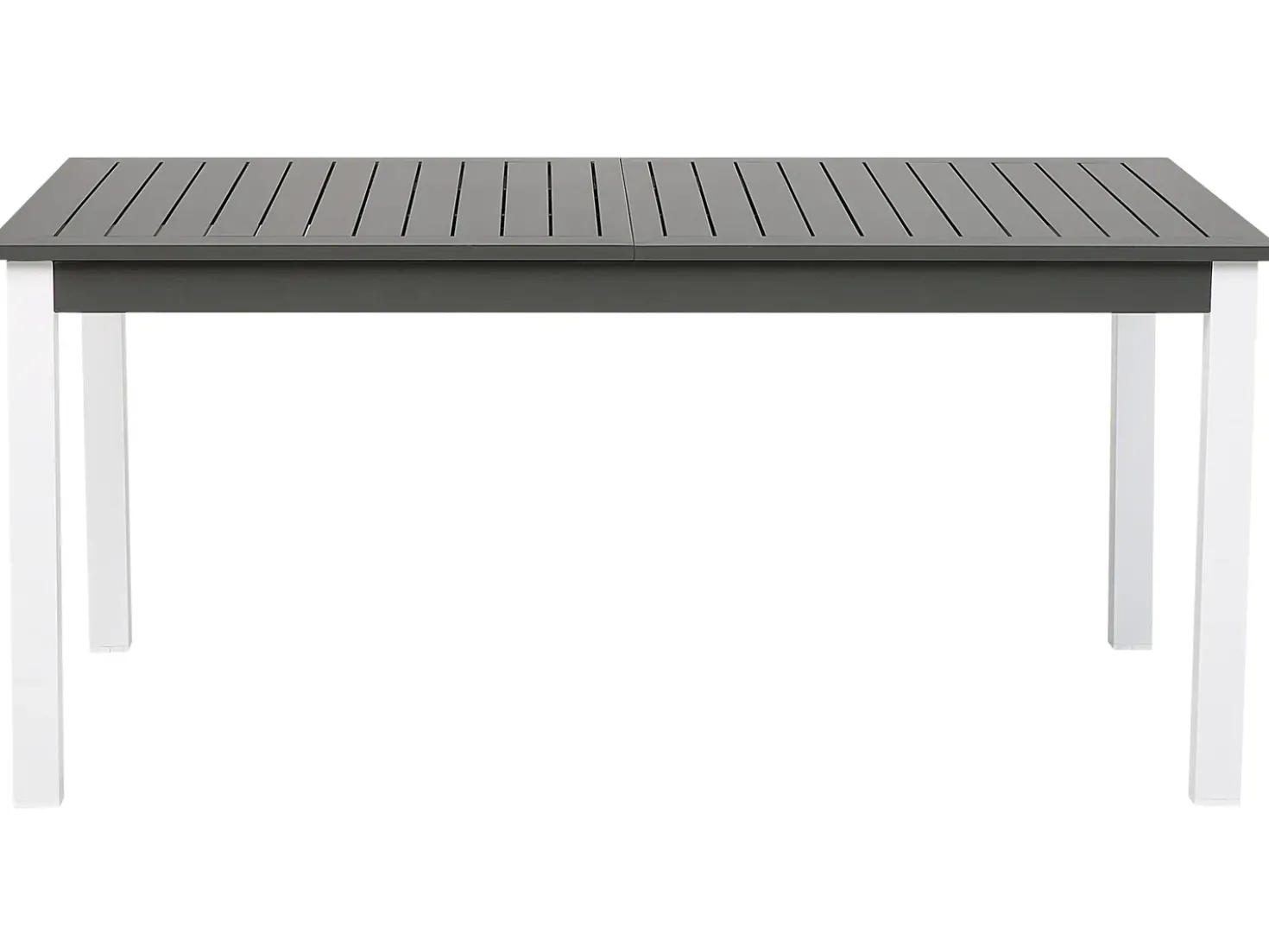 Set da pranzo da giardino 6 posti PANCOLE con cuscini Metallo Grigio