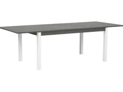 Set da pranzo da giardino 6 posti PANCOLE con cuscini Metallo Grigio