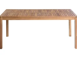 Set da pranzo da giardino 8 posti OMBRIANO Legno di acacia certificato Marrone chiaro